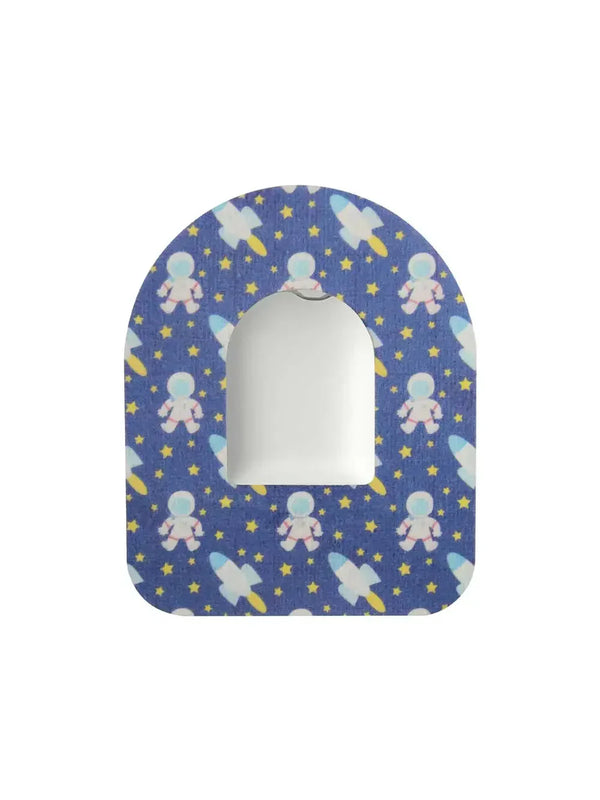 Plåster för Omnipod-podd, motiv Astronaut