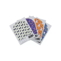 Halloween edition Omnipod POD stickers with spooky designs for insulin pumps.
