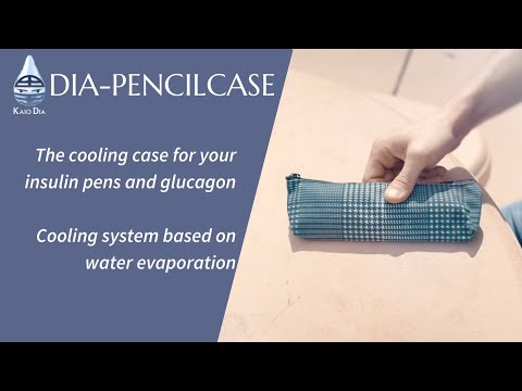 Kylfodral för insulinpennor till barn, Dia-PencilCase for Children