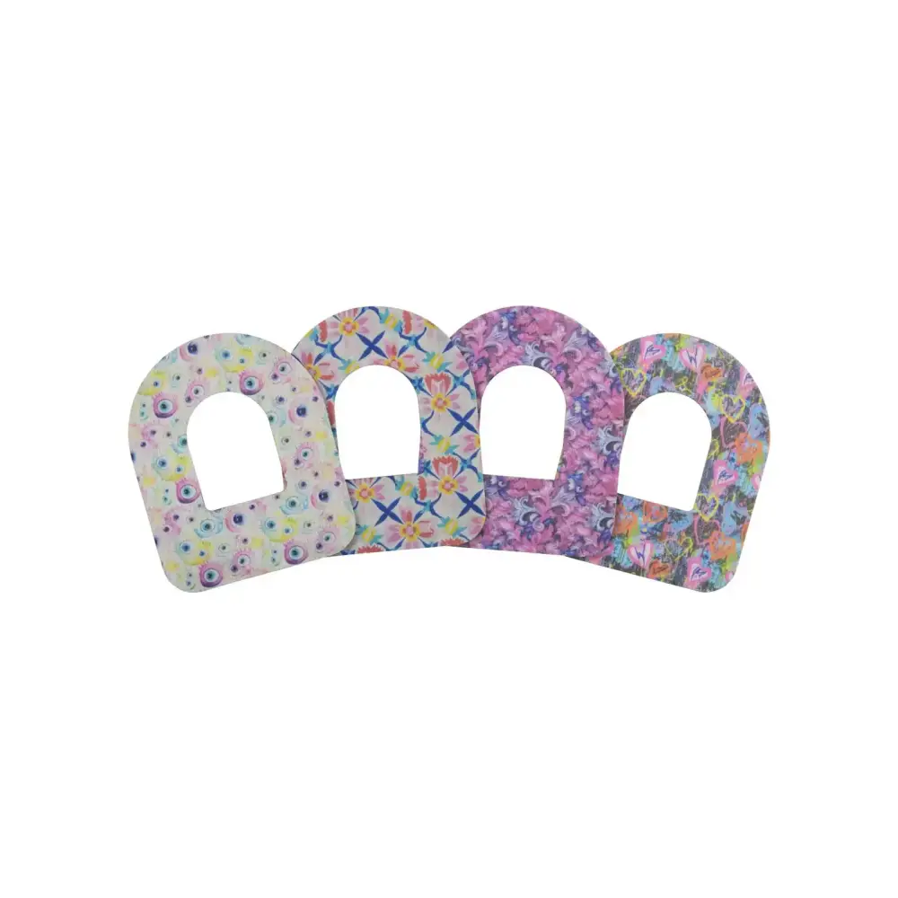 Plåster för Omnipod-podd, Spring-serien, Spring Set I, 4 motiv