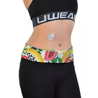 Colorful insulin pump waist belt for secure and stylish diabetes management.
