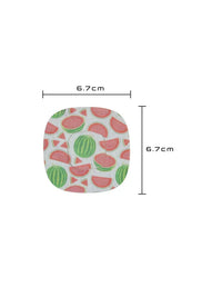 Plåster för Simplera Sync, Fresh-serien, vattenmelonmotiv, storlek 6,7 x 6,7 cm