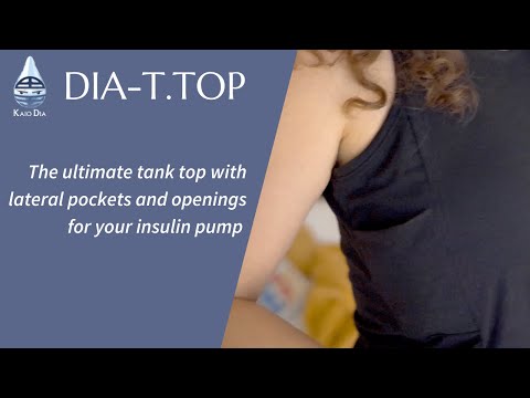 Linne för barn med insulinpump, Dia-T.Top Kids