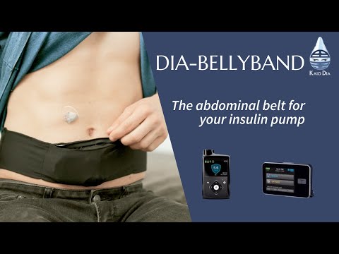Bälte för insulinpump för barn, Dia-BellyBand MINI