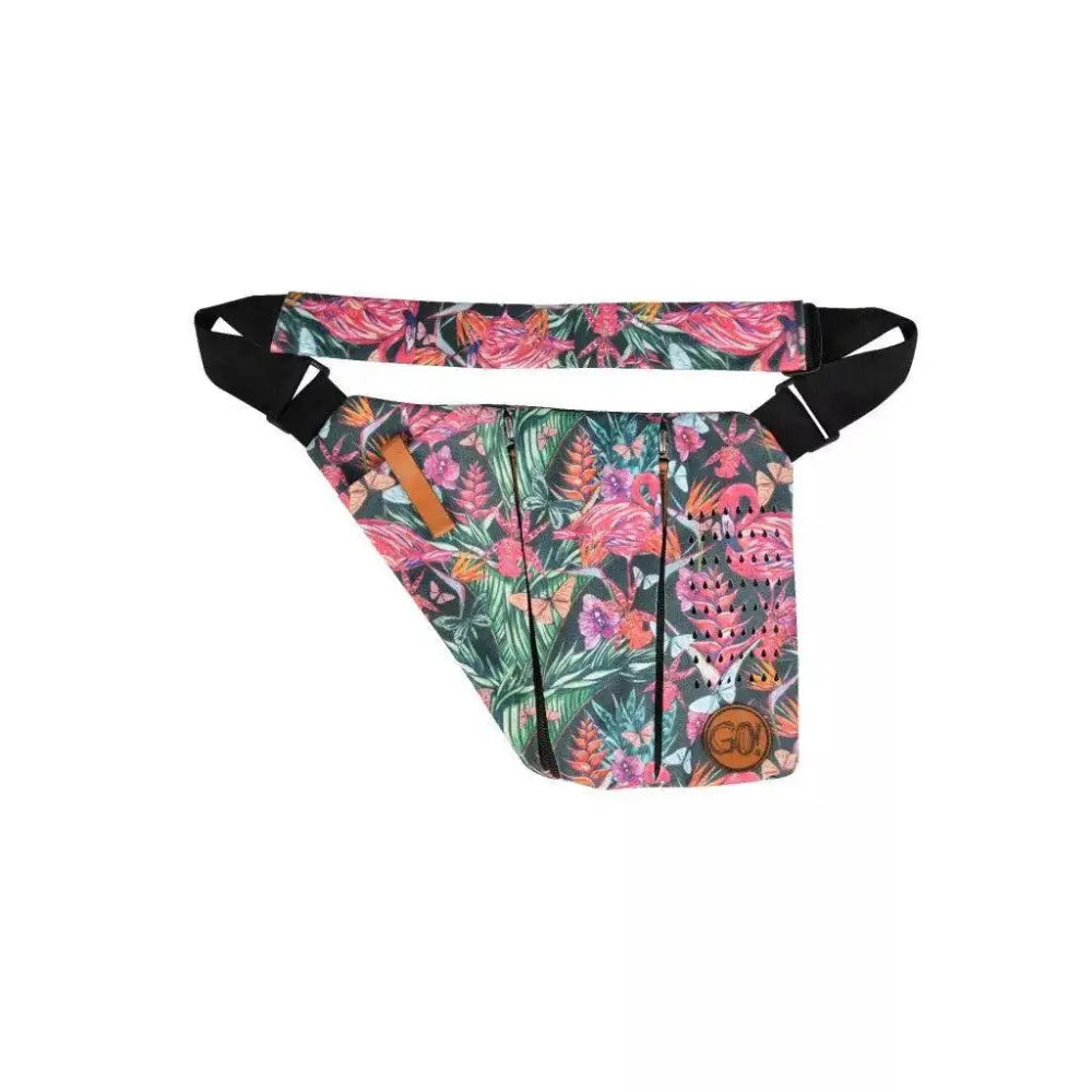 Colorful shoulder bag with cooling system for diabetic children to carry insulin and daily essentials