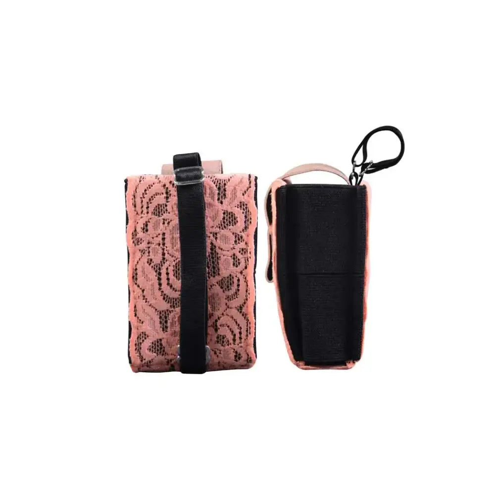 Universal Insulin Pump Pouch in Lace - Dia-Mini Pouch Neon