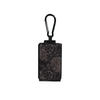 Universal pouch for insulin pump with carabiner, compact design.